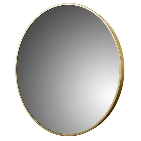 Round Mirror, Framed, 32x32in, Aluminum MPN:AM3232-BG