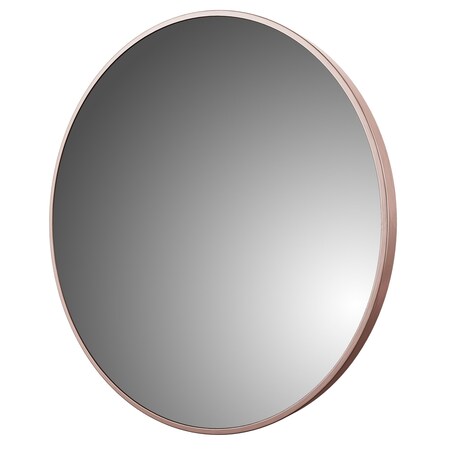 Round Mirror, Framed, 32x32in, Aluminum MPN:AM3232-BR