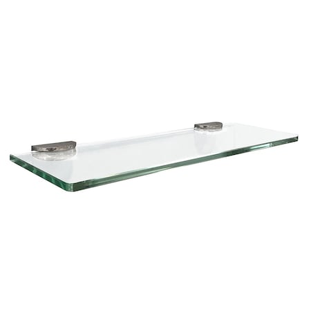 Glass Shelf, 15x5 in, Rectangular MPN:GCS0515-BN