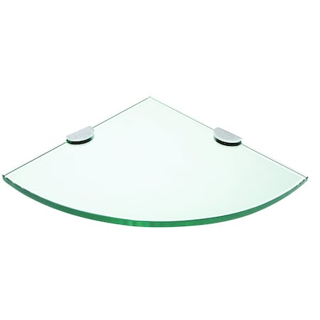 Corner Glass Shelf, 10x10 in MPN:GCS1010