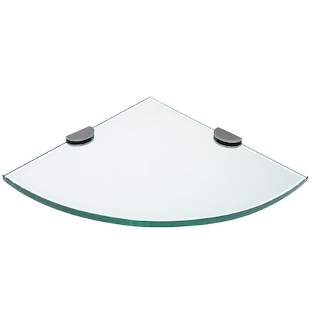 Corner Glass Shelf, 10x10 in MPN:GCS1010-BN