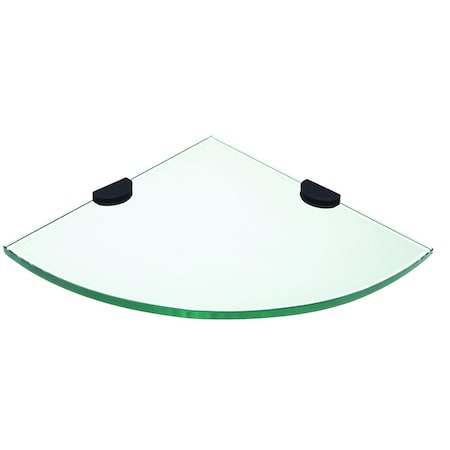 Corner Glass Shelf, 10x10 in MPN:GCS1010-MB