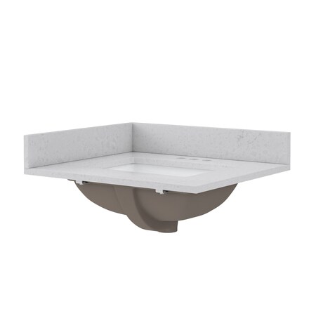 Quartz Vanity Top, 25x22 in MPN:QZ25224CVR