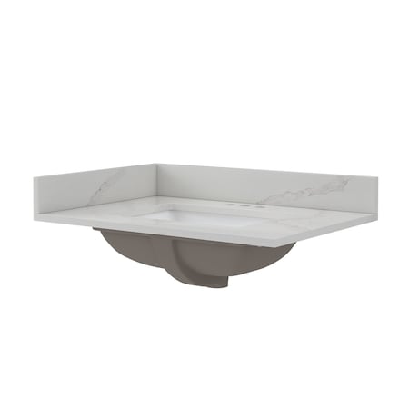 Quartz Vanity Top, 31x22 in MPN:QZ31224CBR