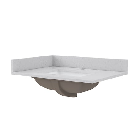 Quartz Vanity Top, 31x22 in MPN:QZ31224CVR