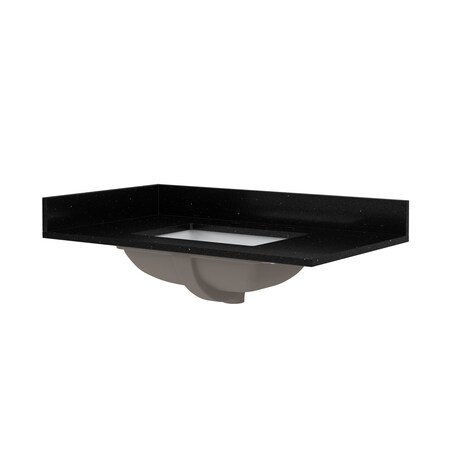 Quartz Vanity Top, 37x22 in MPN:QZ37228BGR