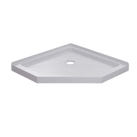 Shower Base, Neo Angle, 38x38in, Acrylic MPN:3838NA-W