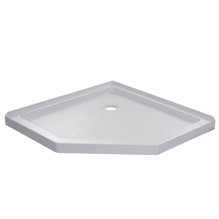Shower Base, Neo Angle, 42x42in, Acrylic MPN:4242NA-W