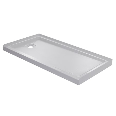 Shower Base, Rectangular, 60x30in, Acrylic MPN:6030L-W