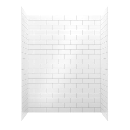 Wall System, Shower, 60x32x80 in MPN:FLX603280-WS