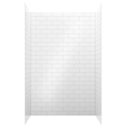Wall System, Shower, 60x36x96 in MPN:FLX603696-WS