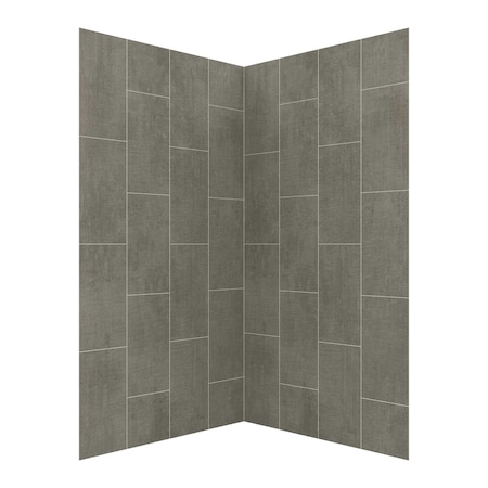 Shower Wall System, 42x42x78 in MPN:GFS424278-QU