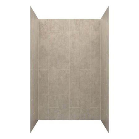 Shower Wall System, 48x34x78 in MPN:GFS483478-SH