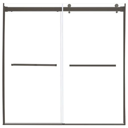 Double Roller Shower D, 60x63in, Frameless MPN:LGDR6063-CL-GMG
