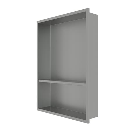 Shower Niche, 14x20 in, Stainless Steel MPN:N1420S-SS