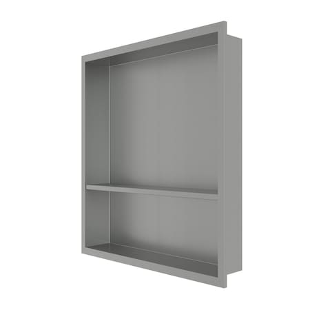 Shower Niche, 20x22 in, Stainless Steel MPN:N2022S-SS