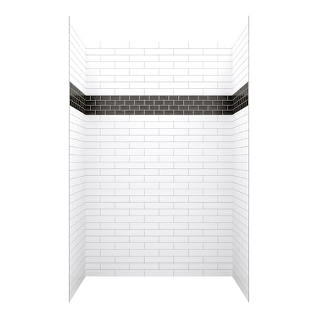 Wall System, Shower, 60x36x96 in MPN:RFL603696-CSS