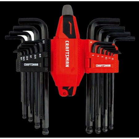 Hex Key Set, Blk Oxide Finish MPN:CMHT26028