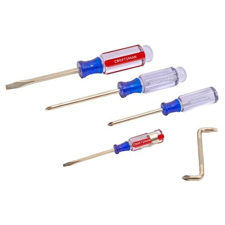 Acetate Screwdriver Set (5 pc) MPN:CMHT65050