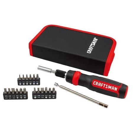 Multi-Bits Ratcheting Screwdriver, 26-pc MPN:CMHT68001
