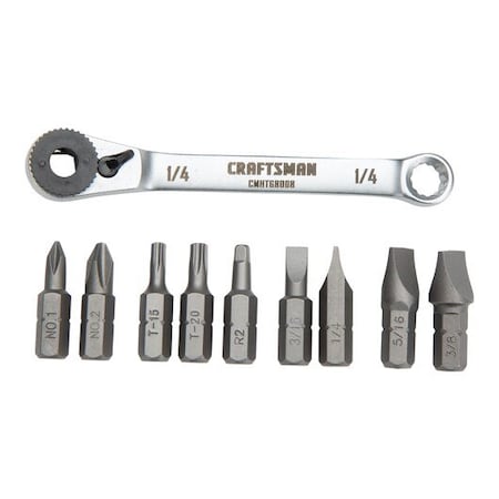 Ratcheting Offset Multi-Bits Screwdriver MPN:CMHT68008