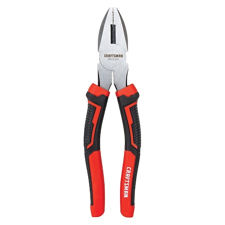 Lineman Pliers, Steel, Flat Jaw, 8 3/4