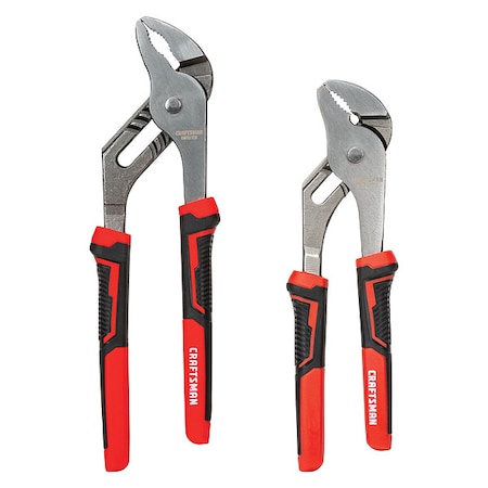 Groove Joint Plier Set, Flat Jaw, 10
