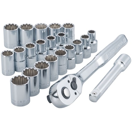 Sockets, 22-pc 1/2