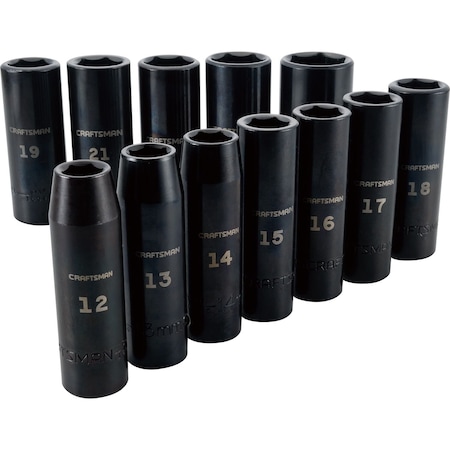 Sockets, 12-pc 1/2