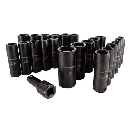 Sockets, 23-pc 1/2