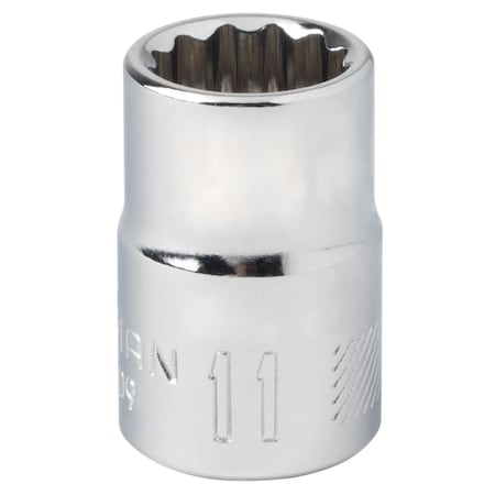 Sockets, 11 mm S x 3/8