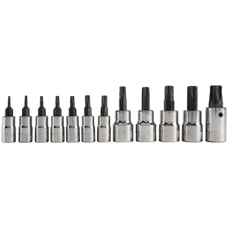Sockets, 12-pc Tamper-Resistant Torx Bit MPN:CMMT49293