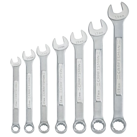 Wrenches, 7-pc Metric Raised-Panel Combi MPN:CMMT87015
