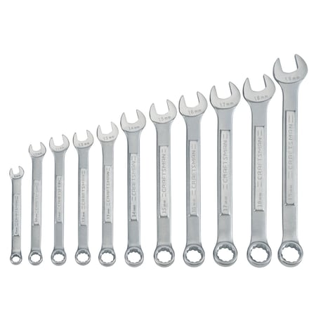 Wrenches, 11-pc Metric Raised-Panel Comb MPN:CMMT87017
