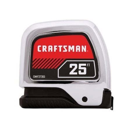 Chromelock 25-ft Auto Lock Tape Measure MPN:CMHT37365S