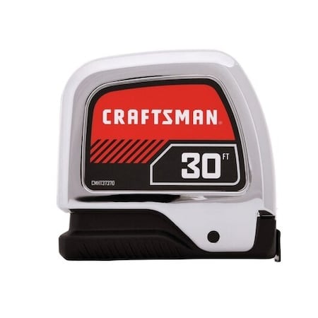 Chromelock 30-ft Auto Lock Tape Measure MPN:CMHT37370S