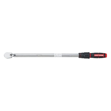Micrometer Torque Wrench, 1/2