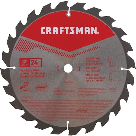 Framing/Ripping Saw Blade, 10