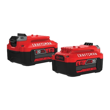 Battery, 4 Ah, Li-Ion, PK2 MPN:CMCB204-2
