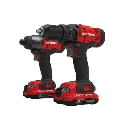 Cordless Combination Kit, (2) 2.0 Ah MPN:CMCK200C2