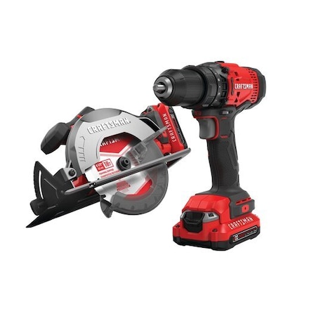 Cordless Combination Kit, (1) 1.5 Ah MPN:CMCK202C2
