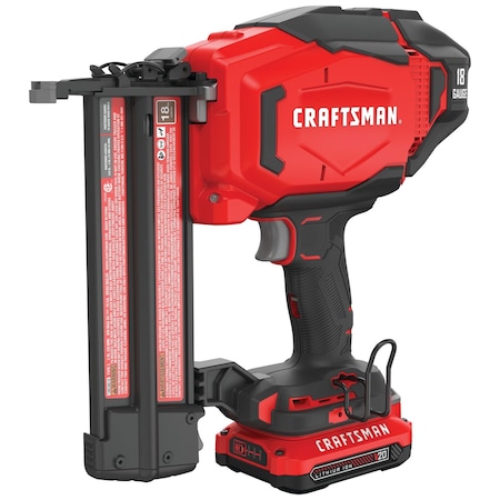 Cordless18ga. Brad Nailer Kit 20V(1Batt MPN:CMCN618C1