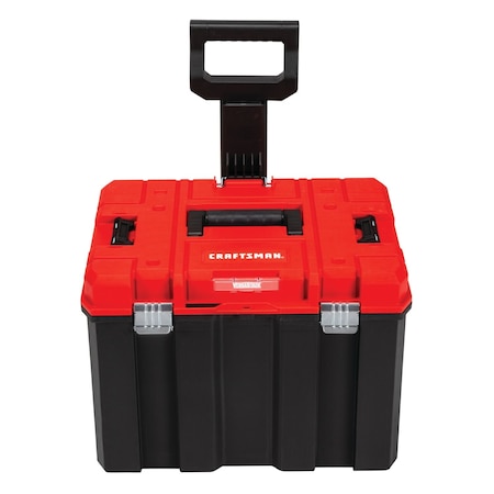 VERSASTACK Wheeled Tool Box, Plastic, Red, 20 in W x 17 in D x 39 in H MPN:CMST17835