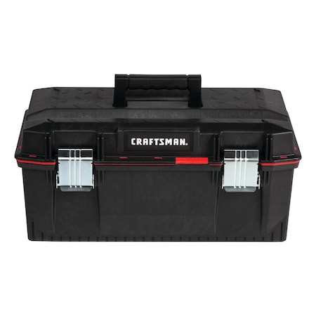 Tool Box, Structural Foam, Black, 23 in W x 12 in D x MPN:CMST23001