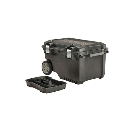 Wheeled Tool Box, Plastic, Black, 29 in W x 20 in D x 16-3/4 in H MPN:CMST24800