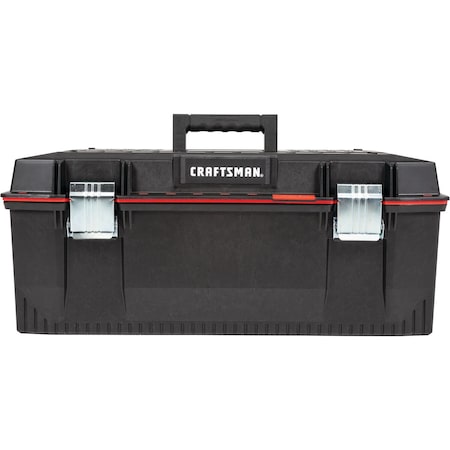 Tool Box, Structural Foam, Black, 28 in W x 12 in D x 11-1/2 in H MPN:CMST28001