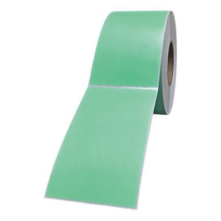 Printer Label, 4 in Label W, 6 in Label H, 1, 000 Labels per Roll, Green MPN:4060DC-P351U1Mr