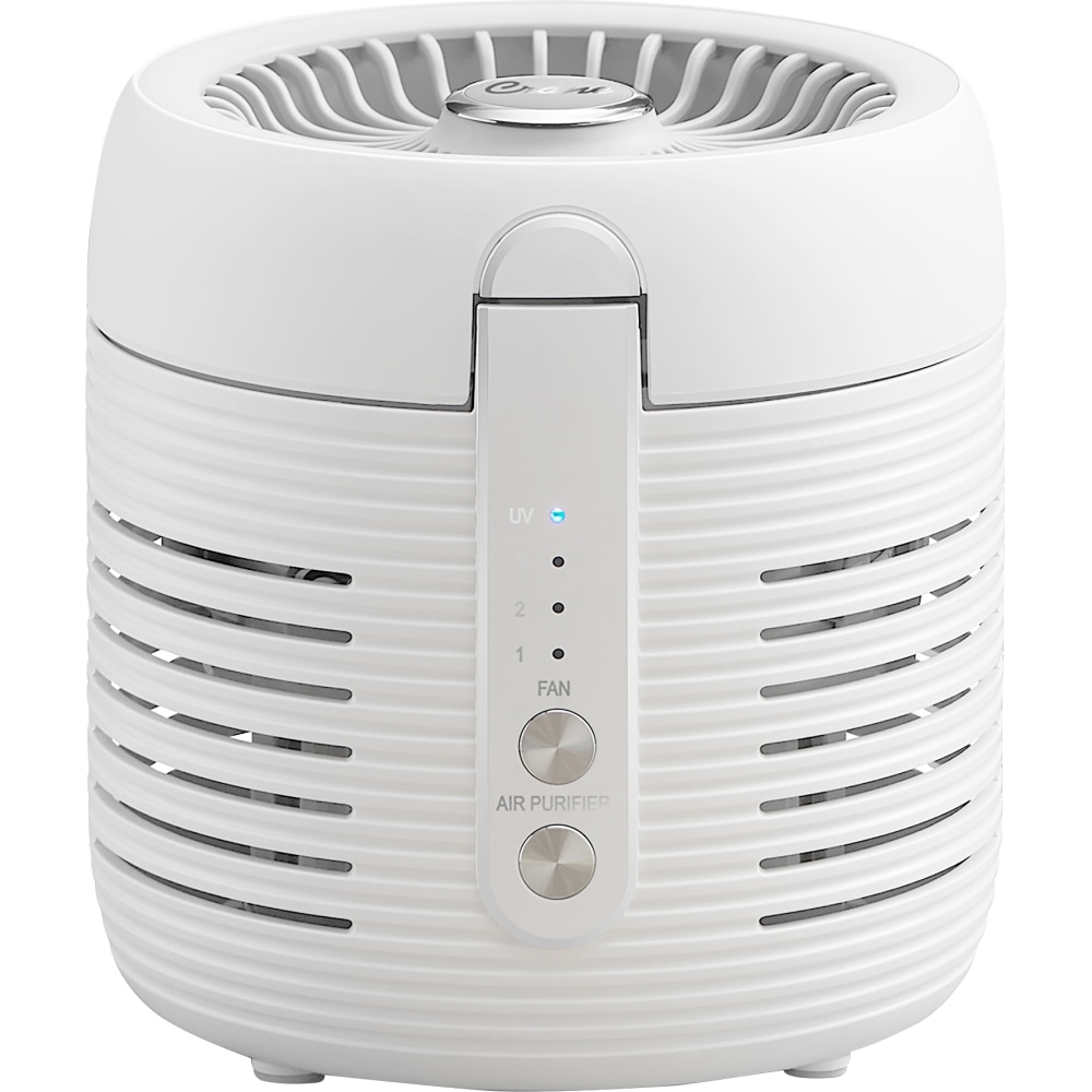 Crane Air Purifier With UVC, 150 Sq. Ft. Coverage, White MPN:EE-5073