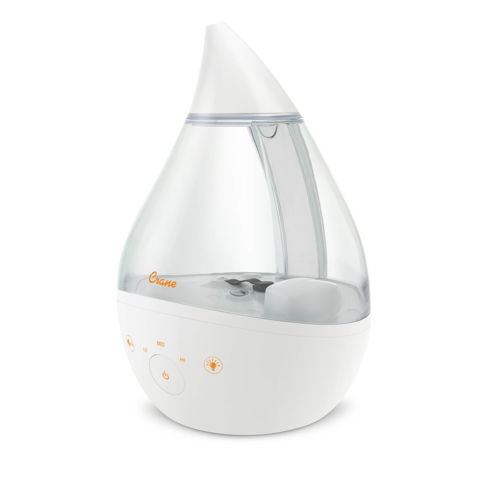 Crane Top-Fill Premium Ultrasonic Cool Mist Humidifier, White MPN:EE-5306W
