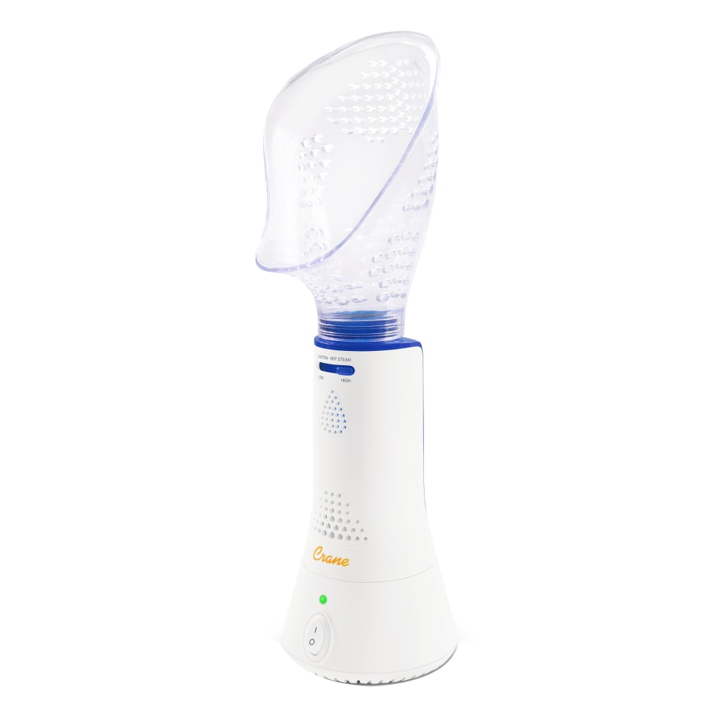 Crane Corded Steam Inhaler, 8inH x 4inW x 4inD, White MPN:EE-5955